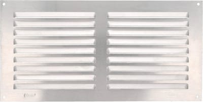 Rechthoekig ventilatierooster Aluminium 150x300 mm voor Plafond
