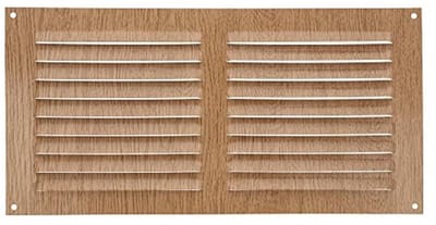 Rechthoekig Aluminium Ventilatierooster voor Keuken en Badkamer - 150 x 300 mm