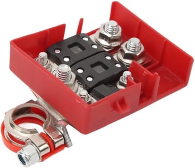 Allecto - Battery Terminal Connector - Fuse Box - 32V 400A - Dual