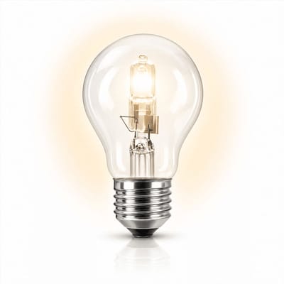1x Peertje Halogeenlamp E27 - 100W - Warm Wit Licht (2700K) - 1900 lm - 2 jaar - Dimbaar