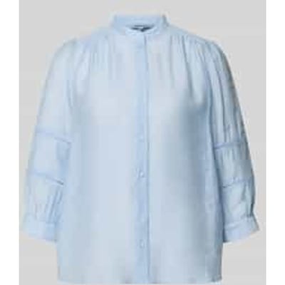 regular fit blouse met 3/4-mouw