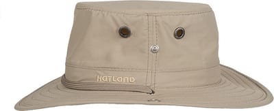 Hatland - UV Boonie hoed voor heren - Radford Supplex - Khaki - maat M (57CM)