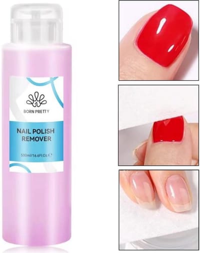 Born Pretty - Nagellak remover - 500 ml - Nagellakremover - Nagellak verwijderaar - Nagellak verwijderen - Dissolvant - Aceton