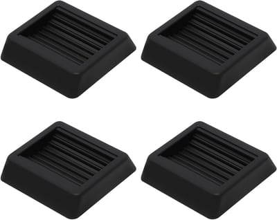 Meubel coasters 4 stuks - rubber - antislip - voor het beschermen van vloeren - SnelShoppen