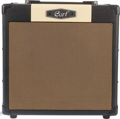 Cort CM15R black - Gitaarversterker, 15W, zwart - zwart