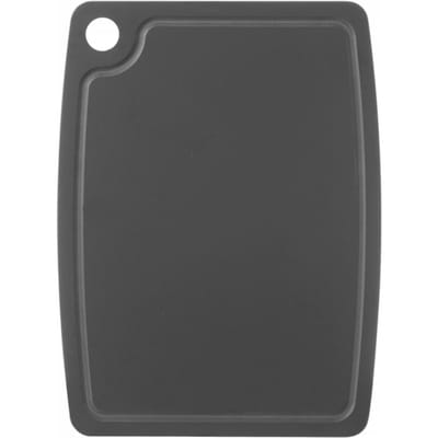 HENDI Zwarte snijplank – houtvezelcomposiet – antislip – vaatwasmachinebestendig – 370x275x6 mm