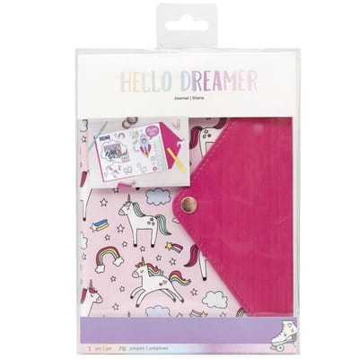 American Crafts - Hello Dreamer Journal - Unicorn - 76 pagina's