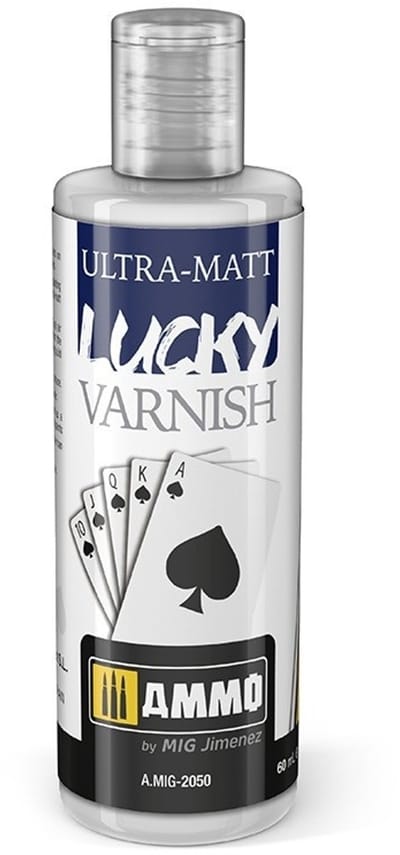 AMMO by Mig Jimenez Hobbyverf Acrylverf - MIG 2050 Lucky Varnish - Ultra Matt - Acryl (60 ml) Verf flesje - 60 ml