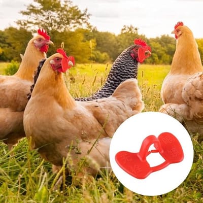 20 stukken kippenbrillen met oogbescherming anti-pecking