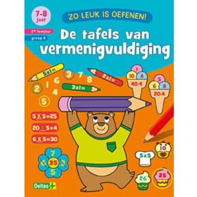 De Tafels Van Vermenigvuldiging / 7-8 Jaar 2de Leerjaar Groep 4 - ZNU
