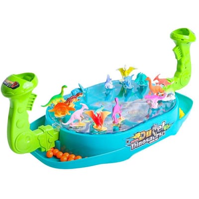 Kinderen Twee Spelers Strijd Katapult Dinosaurus Bordspel Pinball Katapult Speelgoed Ouder-Kind Interactief Educatief Speelgoed
