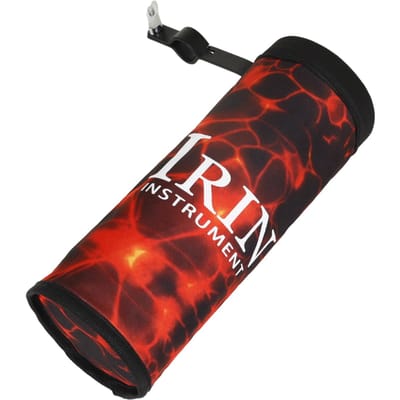 Support de baguettes de batterie Sac de baguettes portable avec cadre de support Organisateur de baguettes de batterie amovible rouge