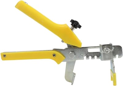 Tegel Nivelleringssysteem - Tegelafstandhouder Clips - Vlakke Tegels Leggen - Herbruikbare Wiggen - 1.0-3.0mm - Geel