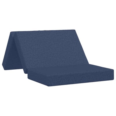 vidaXL - Vouwbare - Sofa - Bed - 80 - x - 67 - x - 45 - cm - Blauw