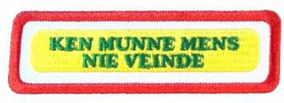 Fjesta© Oeteldonk Embleem - Oeteldonkse Uitspraken - Munne Mens - Carnaval Den Bosch