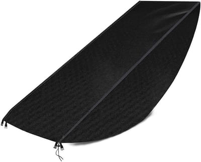 Tuinstoelhoes - Lounge stoelhoes - Meubels beschermen - Waterdicht en UV-blokkerend - 155x65x95cm - Zwart