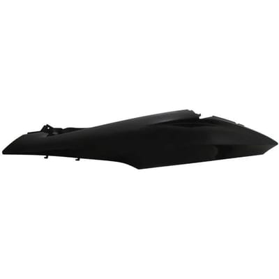 Coque arrière gauche P2R pour Scooter Honda 125 PCX 2010 à 2013 noir brillant Neuf