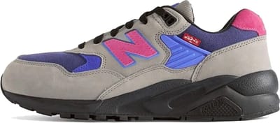 New Balance 580 - Heren - Sneaker - Grijs/Blauw/Roze