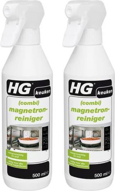 HG (combi) magnetronreiniger | dé krachtige magnetronreiniger - 2 Stuks