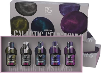 Pink Gellac Cat Eye Collectie Box Galactic Gemstones - Gellac Set van 5 x 15 ml Kleuren Gellak - excl Magneet