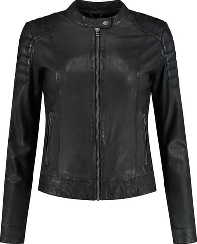 Goosecraft Biker128 Jassen Dames - Winterjas - Zwart - Maat XS