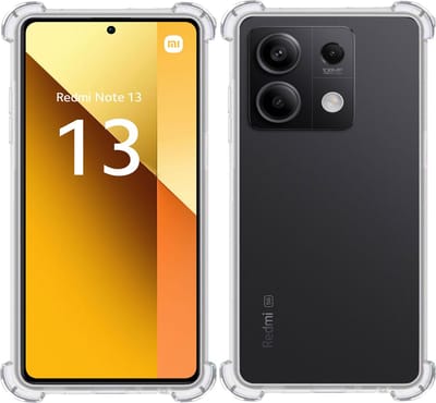 Hoesje geschikt voor Xiaomi Redmi Note 13 4G / POCO M6 4G – Extreme Shock Case – Cover Transparant