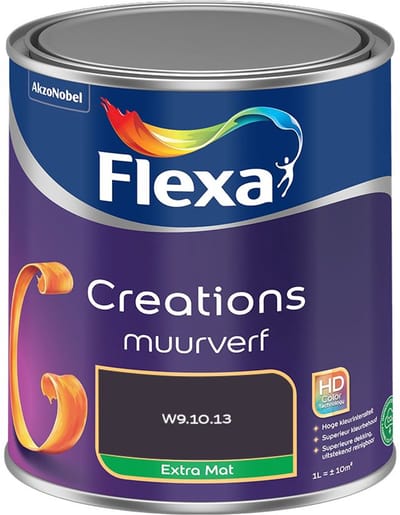 Flexa - Creations Muurverf Extra Mat - W9.10.13 - Mengverf - 1 L