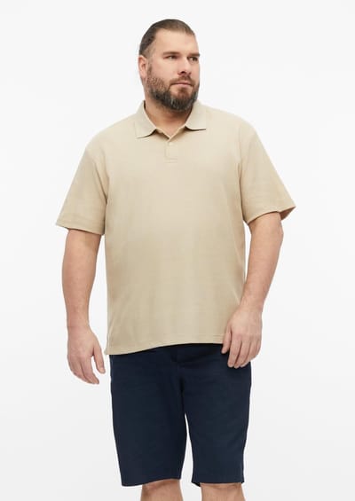 s.Oliver - male - Wafel piqué polo