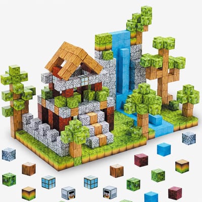 Femur – Magnetisch Speelgoed - 312 STUKS – Build Your World - Montessori – Bouwset - Speelset - Magneet