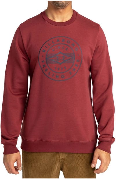 Billabong Stamp Sweatshirt Rood S Man