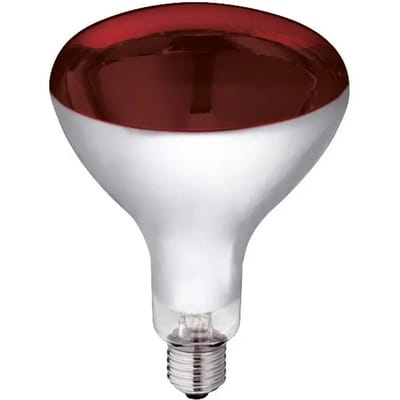 Kerbl Infrarood warmtelamp rood E27 | 100W | 150W | 250W voor opfok en warmtezones 150W