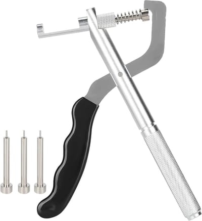 Handige Pliers voor het Verwijderen van Horlogebanden - Ideaal voor Horlogemakers en Reparateurs, Inclusief 3 Pins voor Eenvoudig Gebruik en Precisie