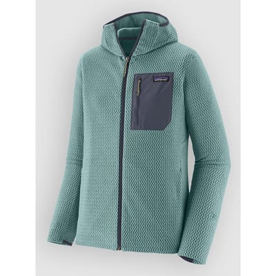 Patagonia R1 Air Full-Zip Hoody Fleece Jas blauw