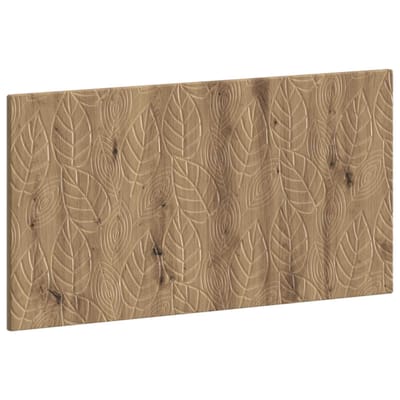 vidaXL - Wandgemonteerd - Hoofdbord - DELFT - Artisanaal - eiken - Bewerkt - hout