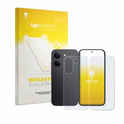 upscreen - Screenprotector voor Xiaomi Poco X8 Pro (Voor+Achter) - Folie Beschermfolie anti glare matte