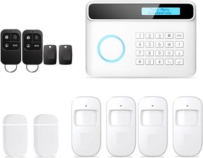 Alarmsysteem Huis - Slim Alarm - Thuisbeveiliging - App Bediening - SET C - Zwart