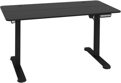 Bureaus - 140x70x72-116 cm - Elektrisch Steh-Sitz Bureau - Anti-Collision, Oververhitting, Geheugen - Spaanplaat - Zwart