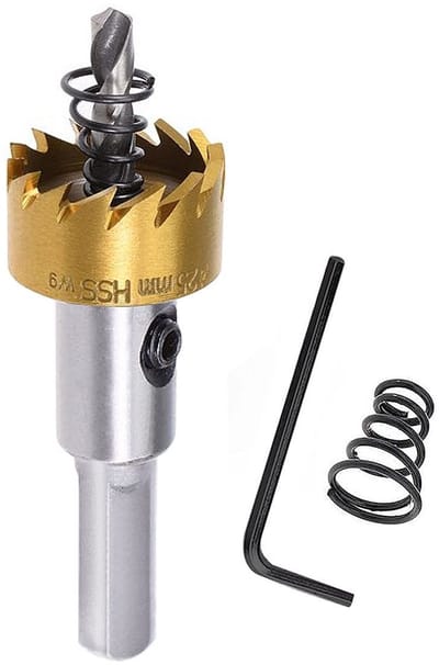 Dailygoods- Gatzaag 25 mm - Hoge snelheid Boren - Metalen Gatensnijder - Lange Levensduur - Voor Metaal/Hout - Openingdiepte 15 mm - Boor
