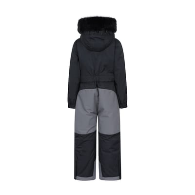 Mountain Warehouse Kinder Piste Waterdichte Sneeuwskipak (Zwart)