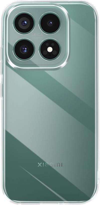 Mayaxess, Hoesje geschikt voor Xiaomi 17 - Siliconen & Zachte Bescherming, Transparant