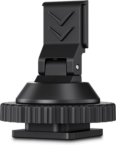 Microfoon Adapter - Camera Accessoire - Audio Opnames - Vergrendelingsknop - Met 1/4 Schroefdraad - Zwart