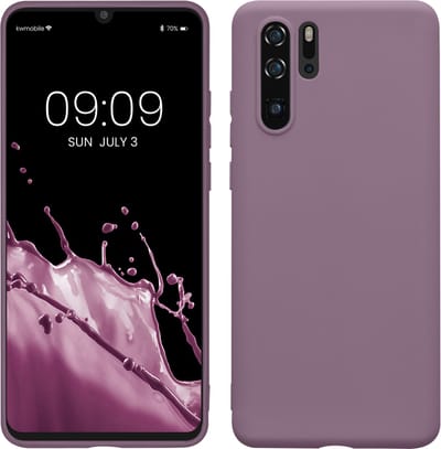 kwmobile telefoonhoesje geschikt voor Huawei P30 Pro - Hoesje voor smartphone - Back cover in Bleke iris