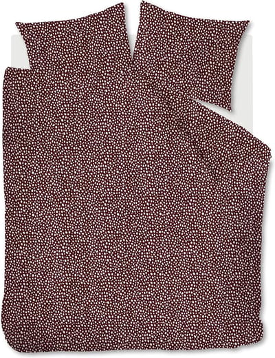 Ambiante Harley dekbedovertrek - Tweepersoons - 200x200/220 - Donker Rood