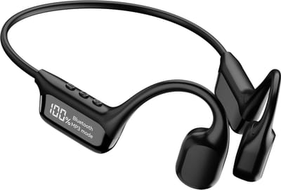 Bluetooth 5.3 sportoordopjes - 48 uur lang meeslepende bas in-ear hoofdtelefoon - met HD-microfoon - IP7 waterdichte draadloze oortelefoon - 500 mAh oplaadcase met hoge capaciteit - LED-display - ENC ruisonderdrukkende oordopjes voor hardlopers