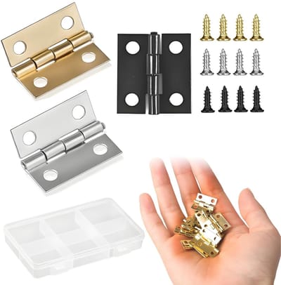 Dailygoods- Scharnieren 60-delige set - Kleine scharnieren