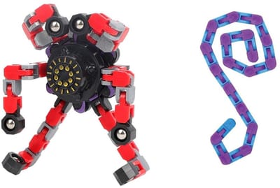 Happy Trendz® Whacky Track + Wacky Track Spinner Robot - Leuk Pakket!