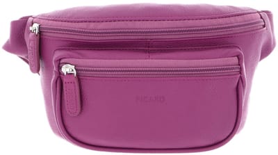 PICARD Leren gordeltas schoudertas Luis Belt Bag Fuchsia paars