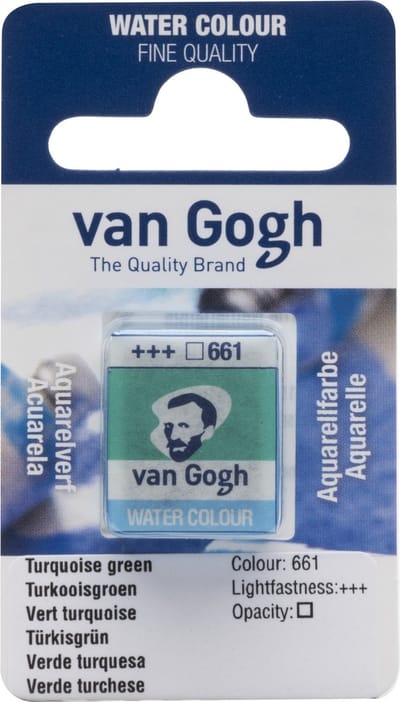 Aquarelverf - 661 Turkooisgroen - van Gogh - Napje