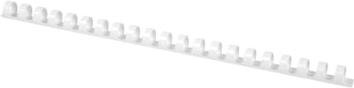 Q-CONNECT bindrug 14mm 21 rings 100 stuks wit