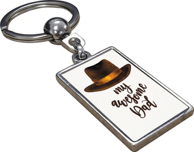 My Awesome Dad - Sleutelhanger - Cadeau - Verjaardag - Kerst - Kado - Valentijn - Vaderdag - Vaderdag cadeautje - Vaderdag cadeau voor papa